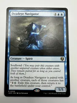 MTG TCG Deadeye Navigator Innistrad Remastered Regular - Image 1