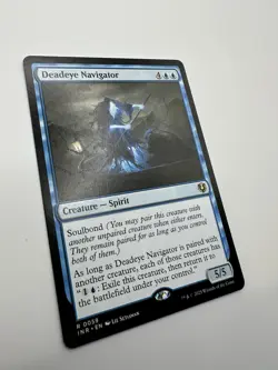 MTG TCG Deadeye Navigator Innistrad Remastered Regular - Image 3