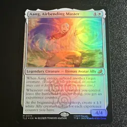 Aang, Airbending Master Avatar: The Last Airbender: Eternal-Legal Foil - Image 1