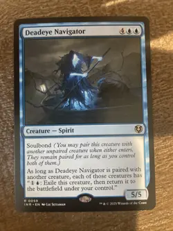 MTG Deadeye Navigator - Innistrad Remastered 059 NM Free Shipping - Image 1