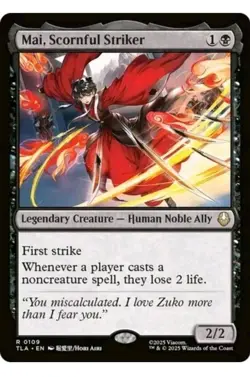 1x MTG Mai, Scornful Striker - Avatar Rare! NM Mint! Ships Fast - Image 1