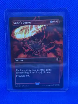 MTG Avatar Sozin’s Comet Borderless Non-Foil NM/MINT - Image 1