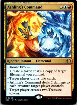 MTG - Ashling's Command (205) - ECL - Normal - Image 1