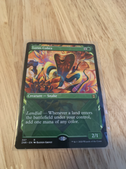 Lotus Cobra (Showcase) Zendikar Rising Non-Foil NM Magic the Gathering - Image 1