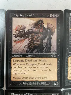 Magic: The Gathering Black Border Creature Assortment MTG Cards Vintage - Image 3