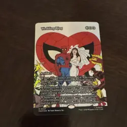 2025 MTG Marvel Spider-Man Wedding Ring (Borderless) 0007 (M) MAR Non Foil - Image 2