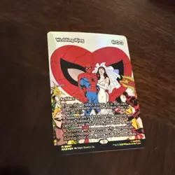 2025 MTG Marvel Spider-Man Wedding Ring (Borderless) 0007 (M) MAR Non Foil - Image 3