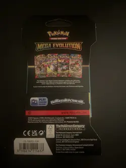 (VERY HEAVY) 33.20g Pokemon TCG Mega Evolution Sleeved Booster Pack (SEALED)✅ - Image 4