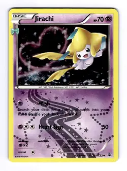 Jirachi Generations: Radiant Collection #RC13 (2016) Uncommon Holo NM Pokemon - Image 1