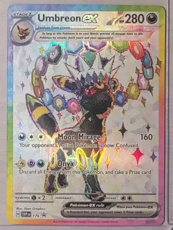 Umbreon EX 176 Black Star Promo Prismatic Evolutions Pokemon 2025 - Image 1