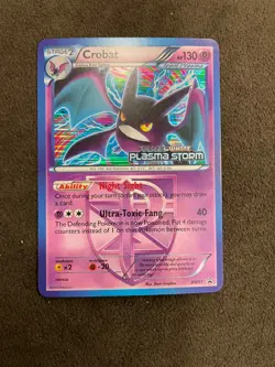 Crobat (Team Plasma) Prerelease Promo BW51 Black & White Holo Pokemon TCG LP - Image 1