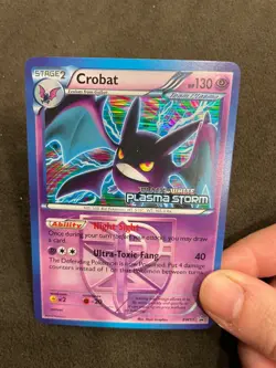 Crobat (Team Plasma) Prerelease Promo BW51 Black & White Holo Pokemon TCG LP - Image 2