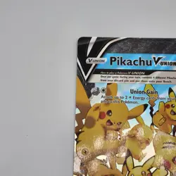 Pikachu V Union Set Of 4 SWSH139 SWSH140 SWSH141 SWSH142 Pokemon - Image 3