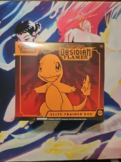 Pokemon TCG Scarlet & Violet Obsidian Flames Elite Trainer Box - Sealed - Image 1