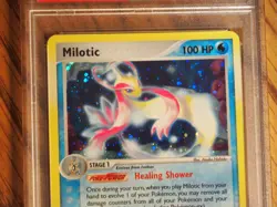 Pokemon 2004 Hidden Legends Milotic holo card, PSA 8.5 - Image 2