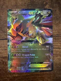 Pokemon TCG Giratina EX 92/124 Dragons Exalted Holo Ultra Rare - Image 1