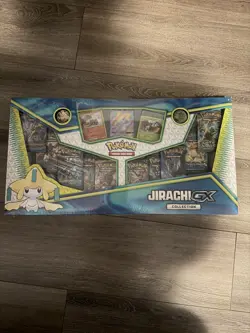 Brand New Factory Sealed Pokemon TCG JIRACHI GX COLLECTION BOX - Image 1