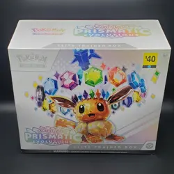 Prismatic Evolutions - Elite Trainer Box (ETB) - Pokemon TCG - New & Sealed #A71 - Image 1