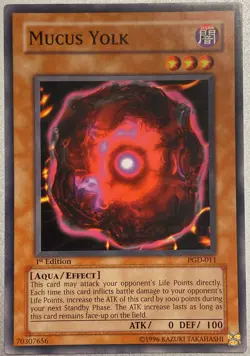 1x Mucus Yolk PGD-011 1st Edition Common Yugioh Mint/Near Mint - Image 1