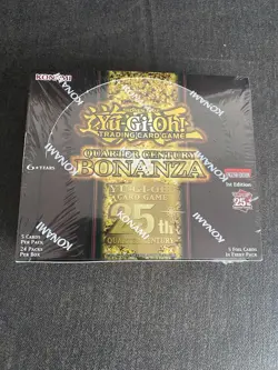 Yu-Gi-Oh! Quarter Century Bonanza 1st Edition Booster Box Factory Sealed - Image 1