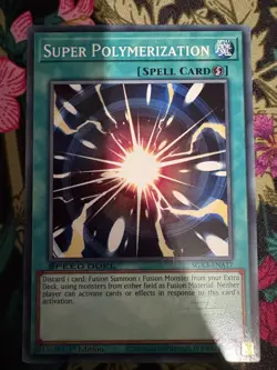 Yugioh Super Polymerization SGX3-ENA17 Speed Duel 1st Edition - Image 1