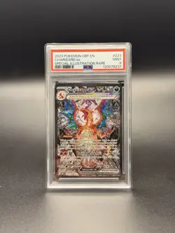 Pokemon TCG Obsidian Flames Charizard EX Card 223/197 Sir PSA 9 Mint - Image 1