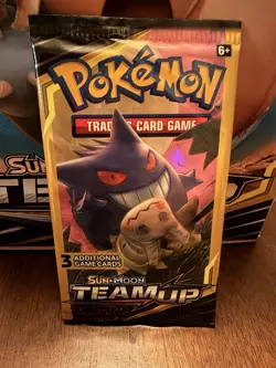 Pokemon Sun and Moon Team Up 3-Card Booster Packs New FULL ART SET (4packs) - Image 2