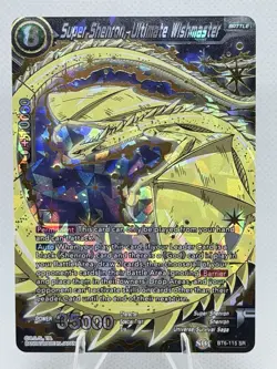 Super Shenron Ultimate Wishmaster BT6-115 SR FOIL Dragon Ball Super Card NM/M - Image 1