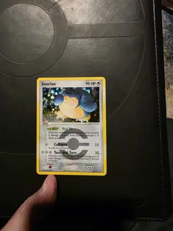 Pokemon TCG Snorlax 15/112 FireRed & LeafGreen Reverse Holo Rare Card - Image 1