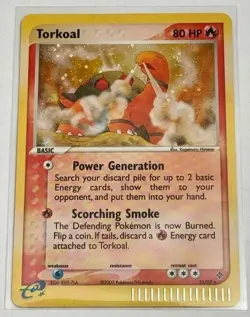 Torkoal Holo 12/97 - EX Dragon 2003 Pokemon Card - PSA Ready GEM MINT Vintage - Image 1