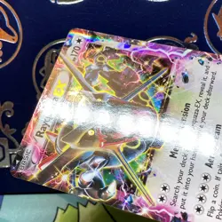 Pokemon SHINY Rayquaza EX XY69 Holo Black Star Promo Card LP - Image 4