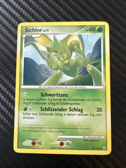 Pokemon Card Scyther Stormfront Uncommon 49/100 Sichlor Lv 11 - Image 1