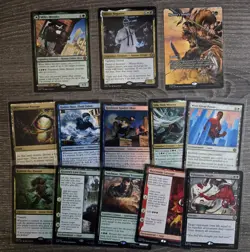 MTG Spiderman Mythic Rare Lot of 13 Cards SPM Multiversal Passage Miles Morales - Image 1