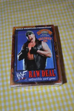 WWF Raw Deal Survivor Series Deadman Inc. 61-Card Starter Deck sealed 2001 - Image 1