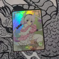 Kanna SR - Kobayashi's Dragon Maid - Goddess Story Anime Trading Card - Image 1