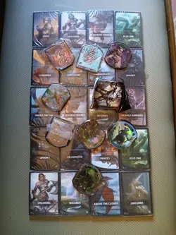 Magic the gathering 20 Factory Sealed Packs & 11 Relic coins, See Pictures - Image 1