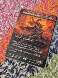 Morbid Opportunist Borderless Special Guest MTG Magic The Gathering regular card - Image 1