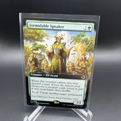 Formidable Speaker (Extended Art) Lorwyn Eclipsed Regular - Image 1