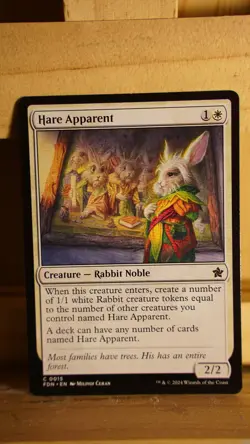 Hare Apparent - NM - Foundations - MTG - Image 1