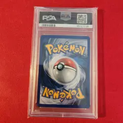 2001 POKEMON GAME MOVIE POKEMON 3 MOVIE PROMO #34 ENTEI-REVERSE FOIL PSA 8 - Image 2
