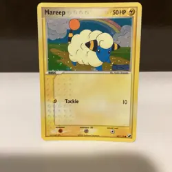 Pokemon Mareep 62/115 Unseen Forces 2005 50HP Common Reverse Holo TCG - Image 1