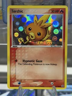 Torchic 69/106 Reverse Holo Emerald Pokemon Near Mint - Image 1