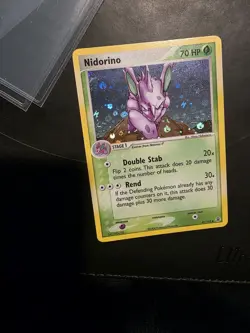 Pokemon TCG Nidorino 41/112 Reverse Holo EX FireRed and LeafGreen - Image 1