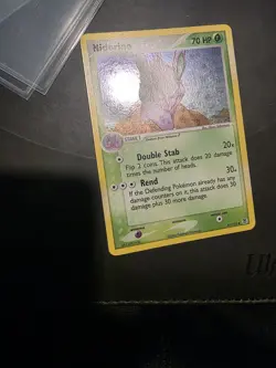 Pokemon TCG Nidorino 41/112 Reverse Holo EX FireRed and LeafGreen - Image 2