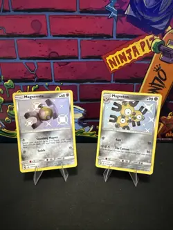Pokemon TCG Magneton SV27/SV94 And Magneton SV28 Hidden Fates Shiny Lot Of 2 NM - Image 1