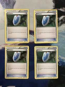 Pokemon VS Seeker Playset (4 Copies) # 109/119 - XY Phantom Forces - Played - Image 1