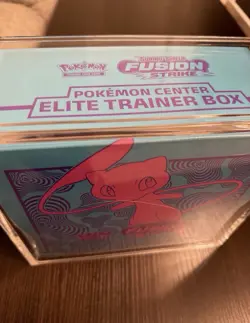 2021 Pokemon Fusion Strike Pokemon Center Factory Sealed ETB Elite Trainer Box - Image 3