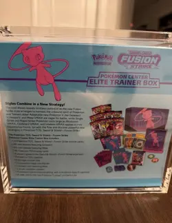 2021 Pokemon Fusion Strike Pokemon Center Factory Sealed ETB Elite Trainer Box - Image 5