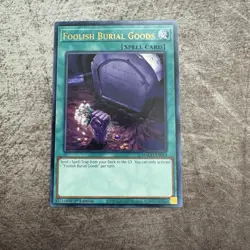 Foolish Burial Goods - MAGO-EN054 - Rare 1st Ed Yugioh - NM - Image 1