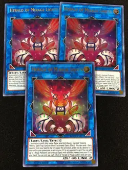 Yugioh Herald of Mirage Lights DUOV-EN011 1st ULTRA x3 (NM) - Image 1